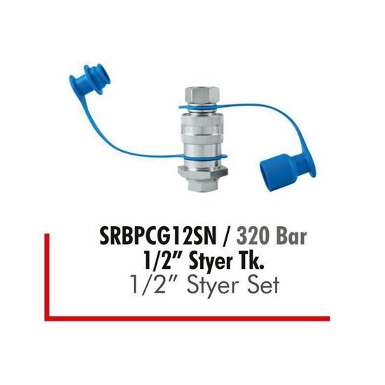 SRBPCG12SN / 320 Bar 1/2” Styer Takım resmi